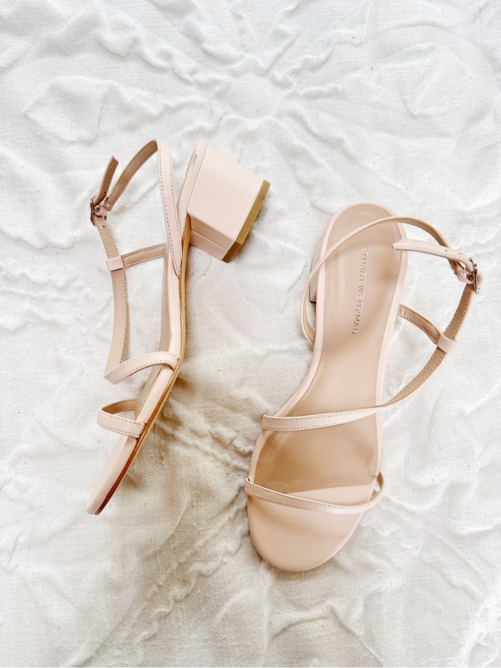 Stuart Weitzman Blush Aliza
Block Heel Sandal Size 7 - Picture 8 of 8